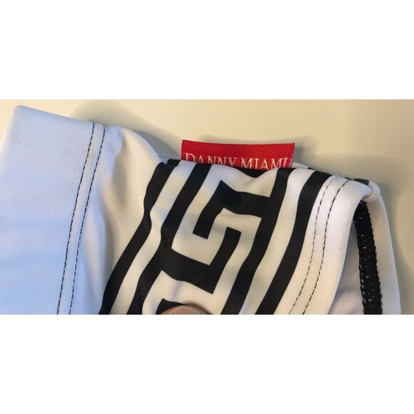 New Men's Danny Miami Greek Key Bikini Swim Brief S Small Sexy Gay - Picture 4 of 8